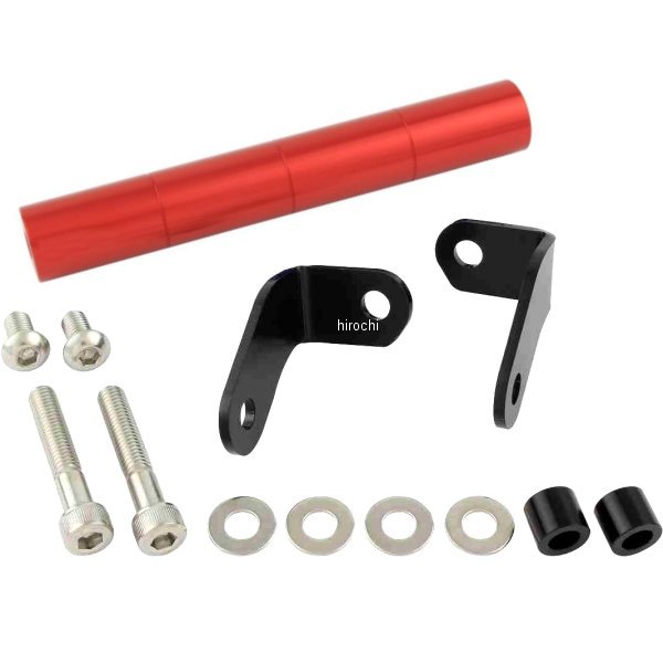 132179-02 ポッシュ POSH スマートフォンホルダーマウントステー Z900RS専用 赤