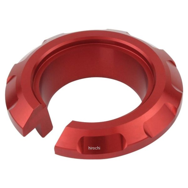 132181-02 POSHフェイス アルミマシンド リアショックカップワッシャー 18年以降 Z900RS、Z900RSカフェ(SE不可) レッド