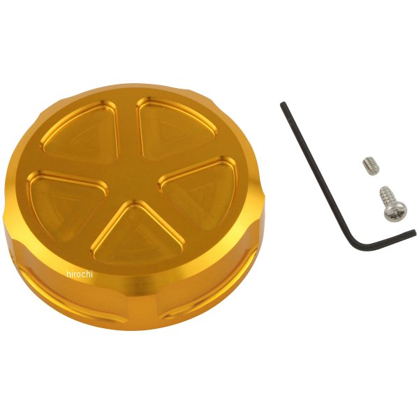 132215-04 ポッシュ POSH アルミマシンドラジエターキャップ 18年-20年 Z900RS/CAFE ゴールド