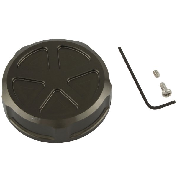 132215-11 ポッシュ POSH アルミマシンドラジエターキャップ 18年-20年 Z900RS/CAFE チタン