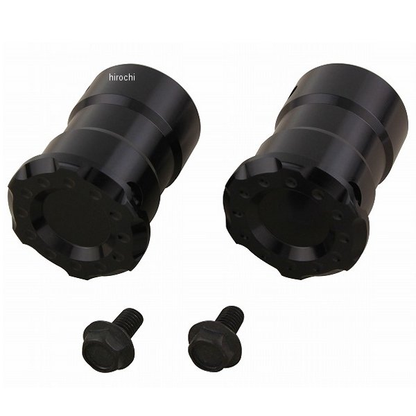 132275-06 ポッシュ POSH フレームキャップ フロント 18年以降 Z900RS/CAFE 黒