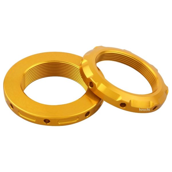 132281-04 POSHフェイス アルミマシンド リアショックアジャスター 18年以降 Z900RS、Z900RSカフェ(SE不可) ゴールド