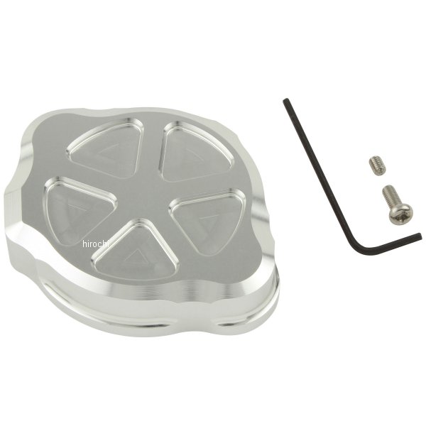 132315-03 ポッシュ POSH アルミマシンドラジエターキャップ 21年-23年 Z900RS/CAFE シルバー