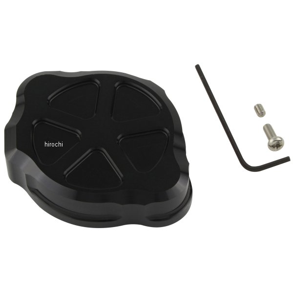 132315-06 ポッシュ POSH アルミマシンドラジエターキャップ 21年-23年 Z900RS/CAFE 黒