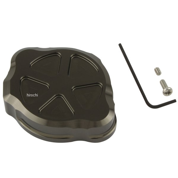 132315-11 ポッシュ POSH アルミマシンドラジエターキャップ 21年-23年 Z900RS/CAFE チタン