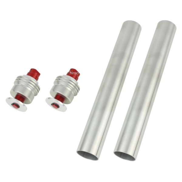 135066-02 ポッシュ POSH イニシャルアジャスター タイプ2 18年以降 ニンジャ250/400 シルバー/赤