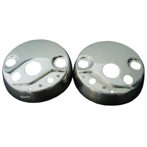 1351 ビーアールシー BRC メッキメーターカバー下側セット CB400F、CB350F