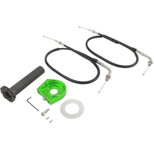 135567-L1 ポッシュ POSH スムーススリムライン ハイスロットルキット 18年-19年 ニンジャ400、ニンジャ250 ライムグリーン