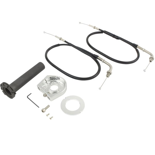 135567-S1 ポッシュ POSH スムーススリムライン ハイスロットルキット 18年-19年 ニンジャ400、ニンジャ250 シルバー