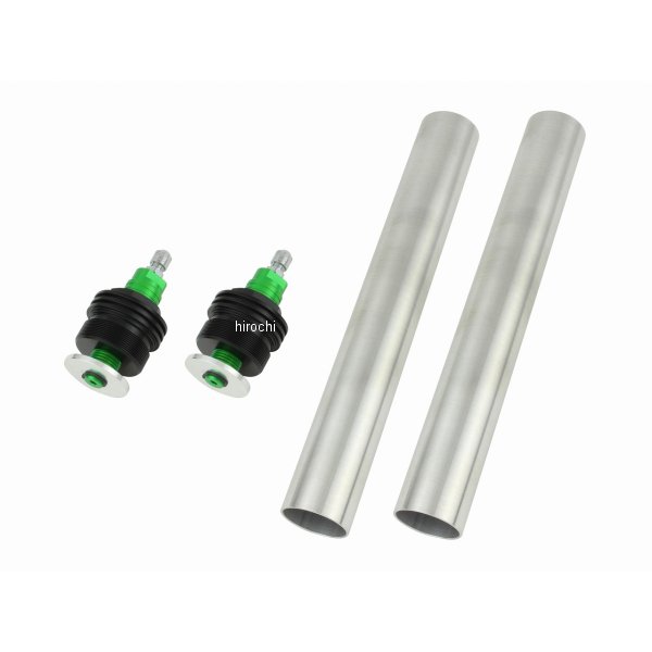 135665-28 ポッシュ POSH イニシャルアジャスター タイプ1 18年以降 ニンジャ250/400 黒/ライムグリーン