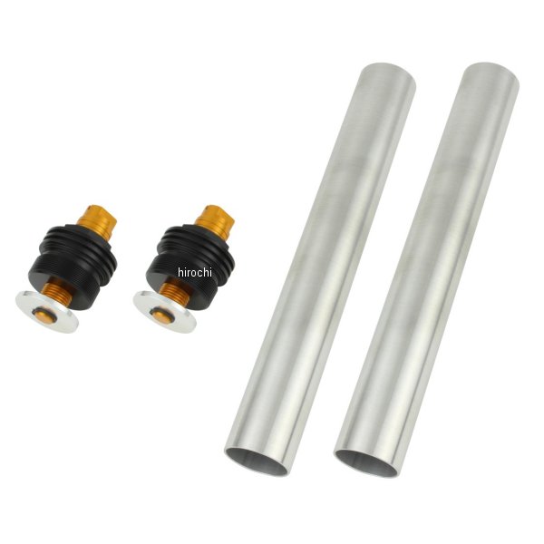 135666-04 ポッシュ POSH イニシャルアジャスター タイプ2 18年以降 ニンジャ250/400 黒/ゴールド