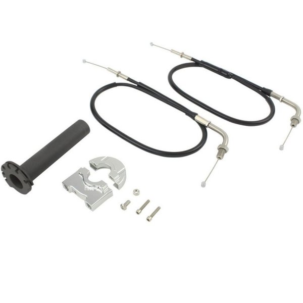 135678-S1 ポッシュ POSH コンパクトハイスロットルキット 18年-19年 ニンジャ400、ニンジャ250 シルバー