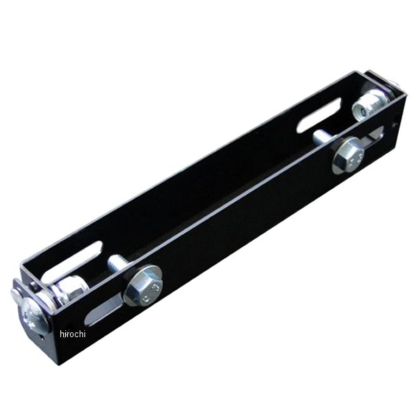 1363 ビーアールシー BRC 角度変更ナンバープレートステー 50cc～1300cc用 黒