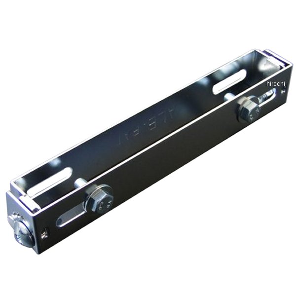 1367 ビーアールシー BRC 角度変更ナンバープレートステー 50cc～1300cc用 メッキ