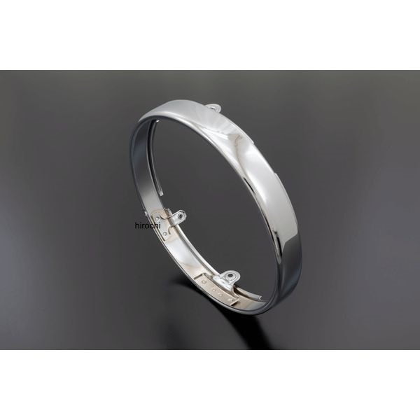 140-4111 ピーエムシー PMC ヘッドライト アウターリム ゼファー400/X シルバー