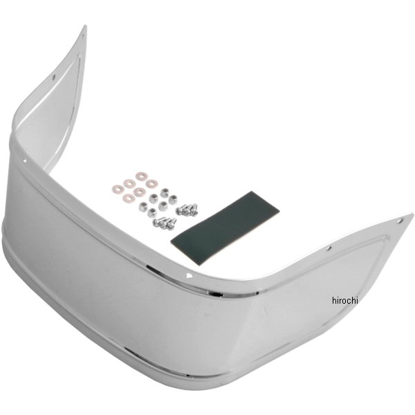 1405-0117 DRAG フロントフェンダースカート 80年-13年 FLT クローム 無地