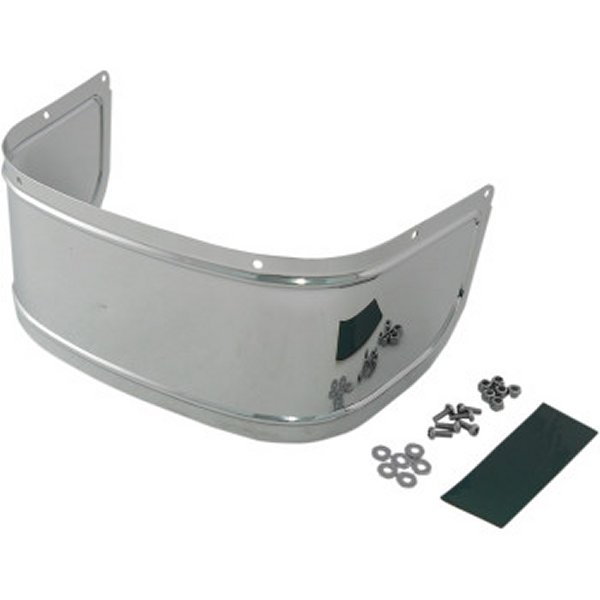 1405-0221 DRAG フロントフェンダースカート 14年以降 FLH 無地 クローム