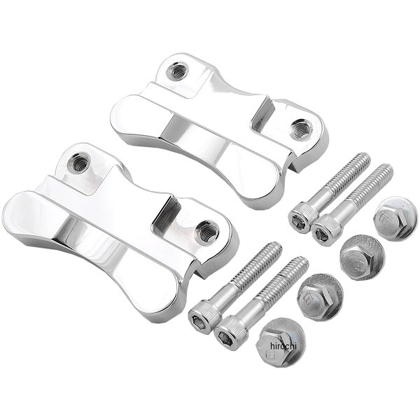 1410-0066 DRAG フロントフェンダー アダプター 21インチ 86年以降 FLST クローム