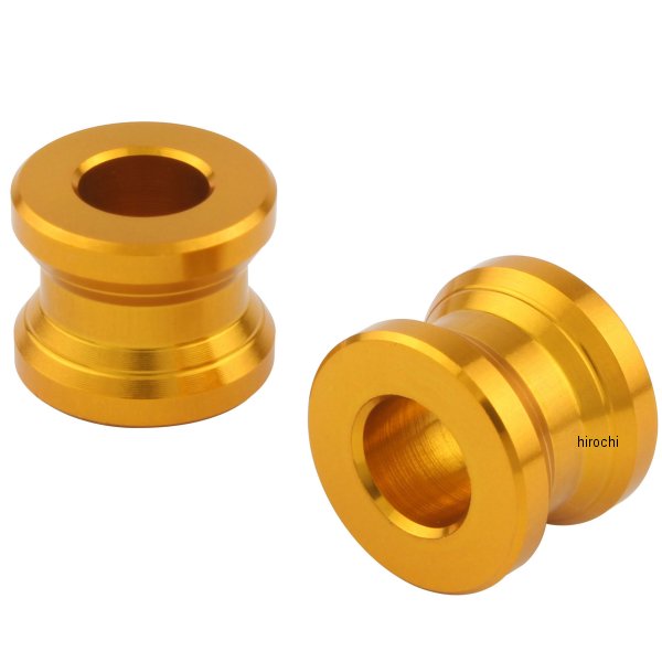 141006-04 ポッシュ POSH アルミカラースプールタイプ M6 10mm 2個入り ゴールド