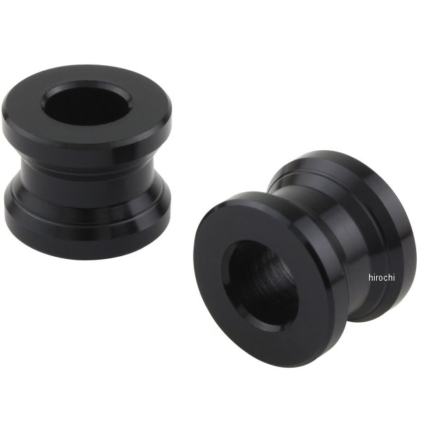 141006-06 ポッシュ POSH アルミカラースプールタイプ M6 10mm 2個入り 黒