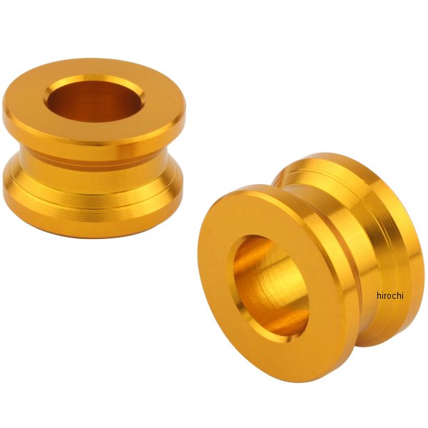 141008-04 ポッシュ POSH アルミカラースプールタイプ M8 10mm 2個入り ゴールド