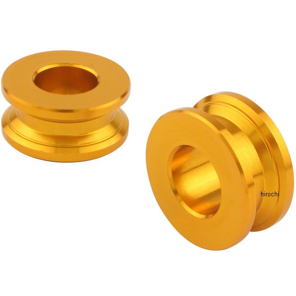 141010-04 ポッシュ POSH アルミカラースプールタイプ M10 10mm 2個入り ゴールド