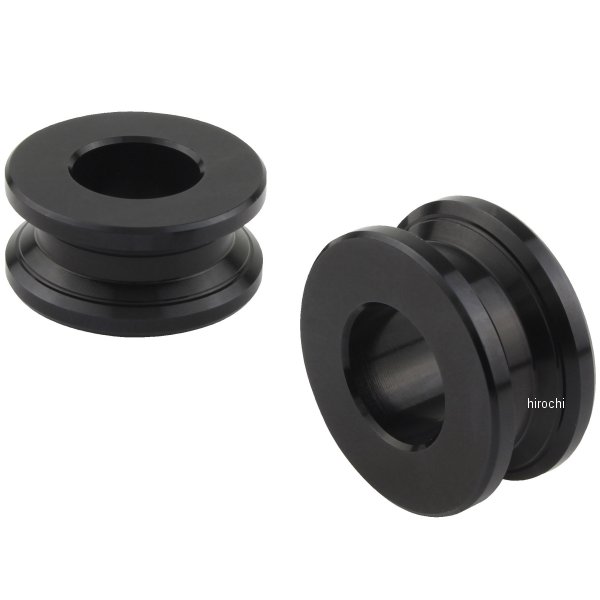 141010-06 ポッシュ POSH アルミカラースプールタイプ M10 10mm 2個入り 黒