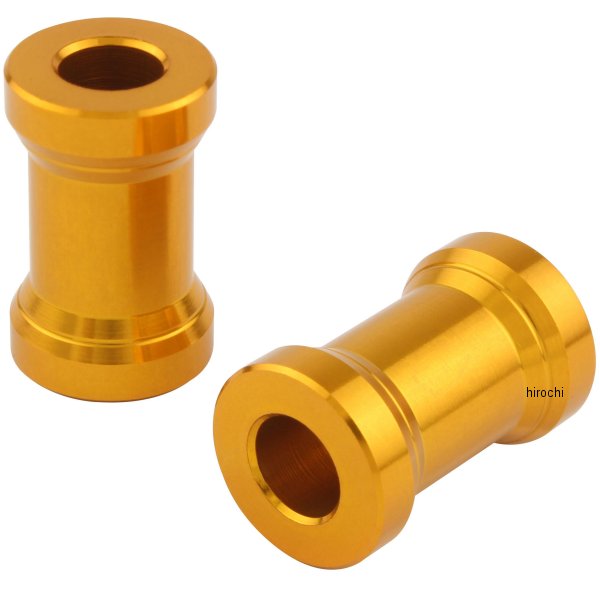 142006-04 ポッシュ POSH アルミカラースプールタイプ M6 20mm 2個入り ゴールド