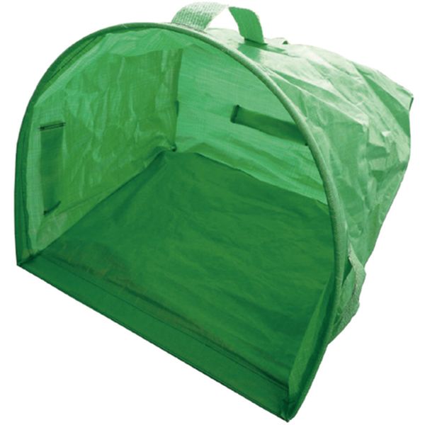 146135 ちり取り(枝葉ちり取りフゴ) グリーン 590×570×570 170L ポリプロピレン・グラスファイバー