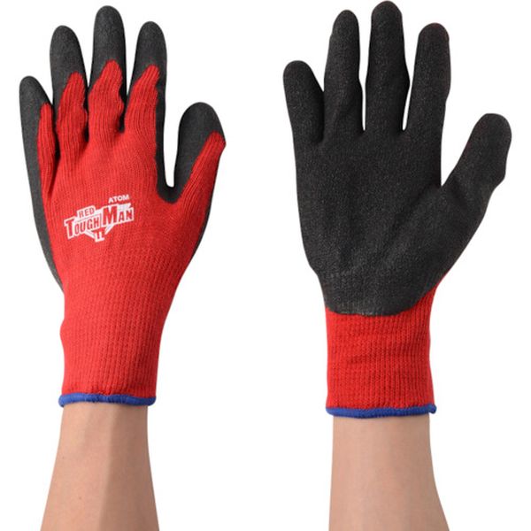 14803PRLL 813-6921 アトム(株) アトム レッドタフマン 3双組 LL