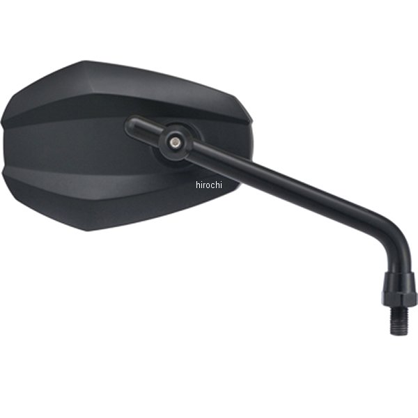 14948 デイトナ ハイビジミラー EDGE M10 ブラック ロー 正ネジ