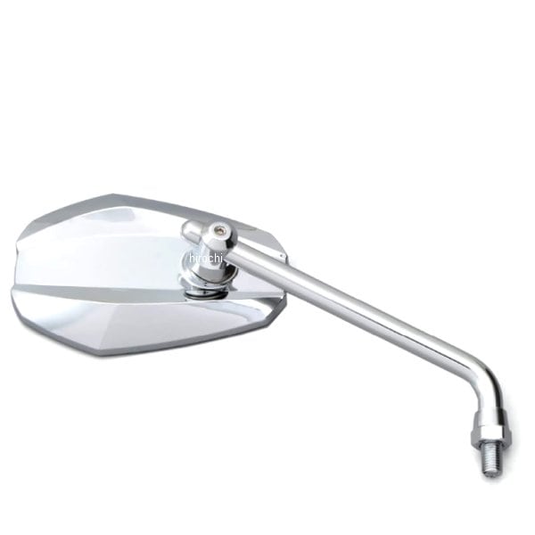 14950 デイトナ ハイビジミラー EDGE M10 クロームメッキ ロー 正ネジ