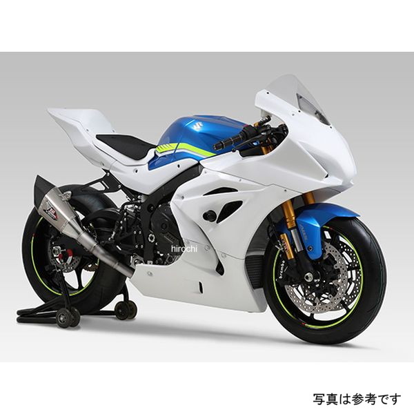 150-50A-C16G2 ヨシムラ R-11Sq レーシング サイクロン ステンレスエキパイ チタンブルーカバー