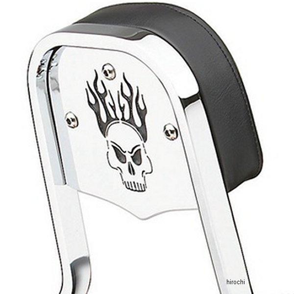 1506-0015 02-5062 コブラ COBRA バックレスト インサート スカルデザイン ミニ、ショート スクエア用 スチール