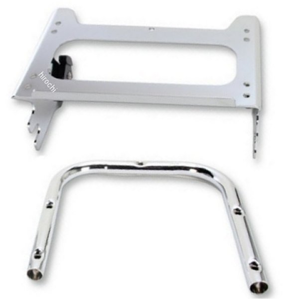 1510-0240 DRAG ツアーボックス取付ラック 97年-08年 FLH/FLT クローム