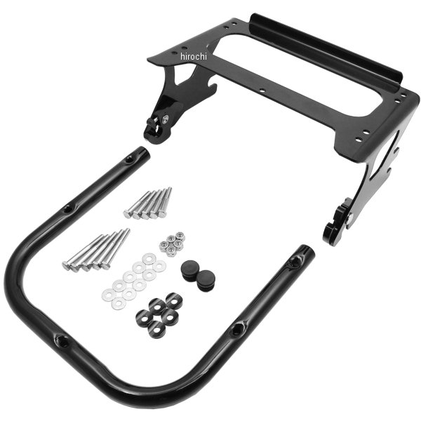 1510-0241 DRAG ツアーボックス取付ラック 97年-08年 FLH/FLT 黒