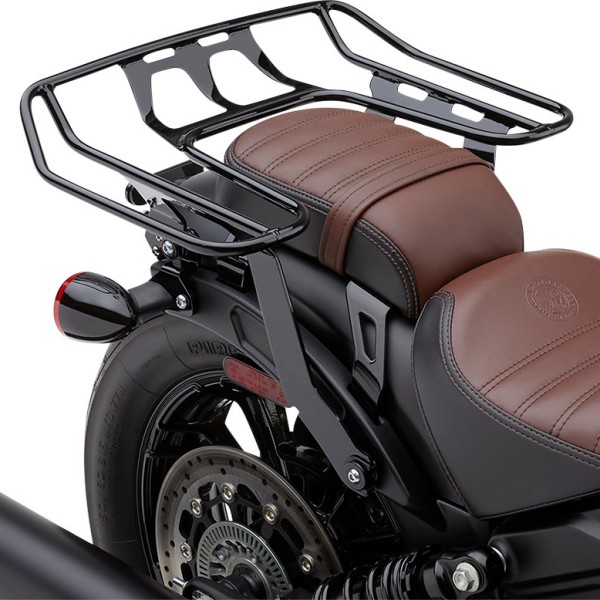 1510-1030 コブラ COBRA ラップアラウンドラック 18年-22年 Indian Scout Bobber 黒