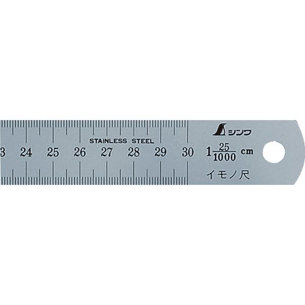 15199 162-8609 シンワ測定(株) シンワ イモノ尺300mm25伸