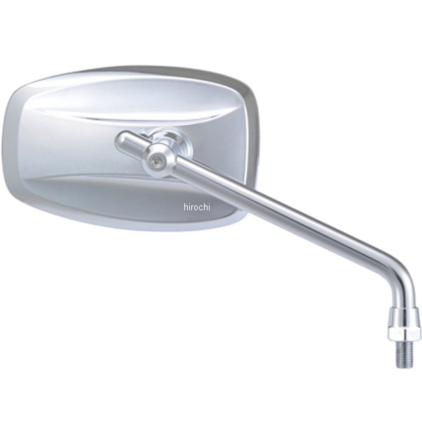 15404 デイトナ ハイビジミラー PARALLEL M10 クロームメッキ ロー 逆ネジ