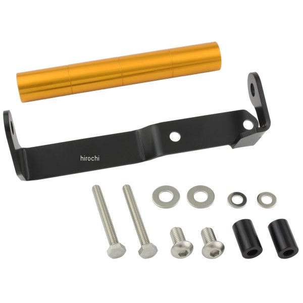 155179-04 ポッシュ POSH スマートフォンホルダーマウントステー レブル250専用 ゴールド