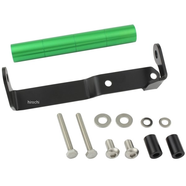 155179-28 ポッシュ POSH スマートフォンホルダーマウントステー レブル250専用 ライムグリーン