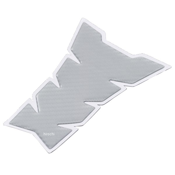 15577 デイトナ タンクパッド (1PC) シルバーカーボン