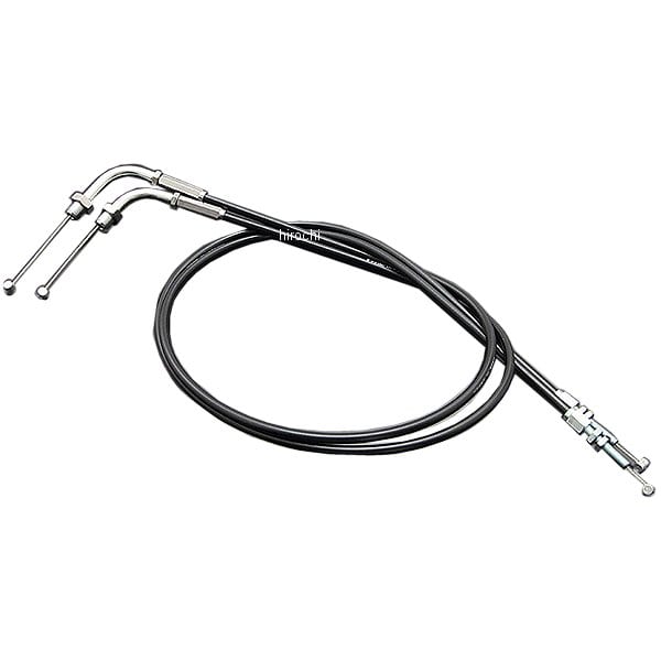 156-2080 ピーエムシー PMC スロットルワイヤー STD 100cm Z1100、Z1000、Z900、Z750 ステンレス