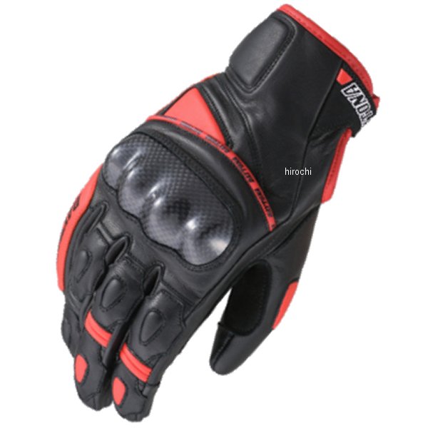 15823 HBG-036 デイトナ ヘンリービギンズ スポーツショートグローブ S 黒/赤 Lサイズ