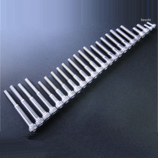 1590 ビーアールシー BRC ステンレスエンジンカバーボルト 24本 キャップボルト 75年-77年 CB400F