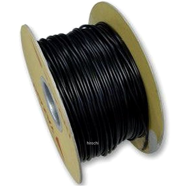 1600-0027 ガッツクローム YAZAKI製 配線 黒1.25sq 1m売り