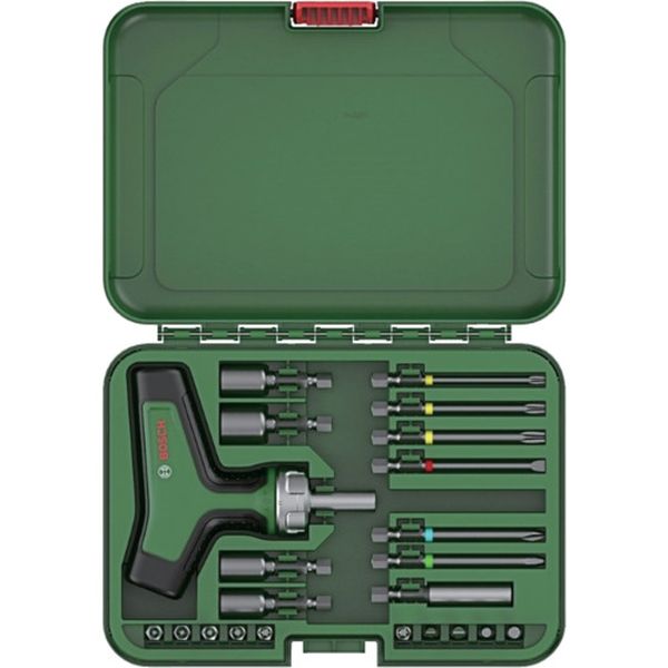 1600A02Z9T 689-5046 ボッシュ(株) ボッシュ Tハンドルラチェットドライバーセット 22ピース