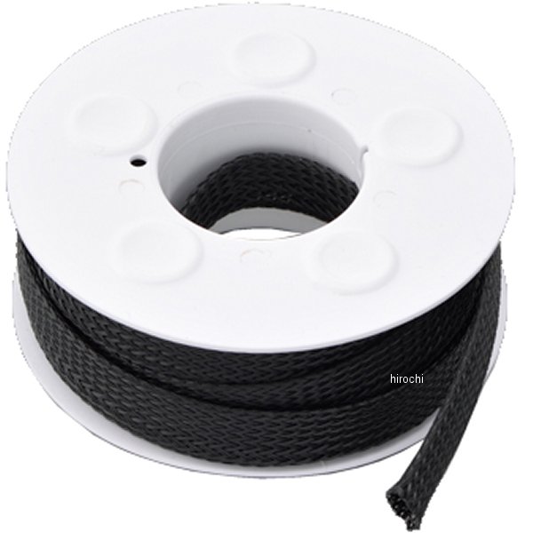 16053 デイトナ メッシュスリーブ 10mm 5Mロール 黒