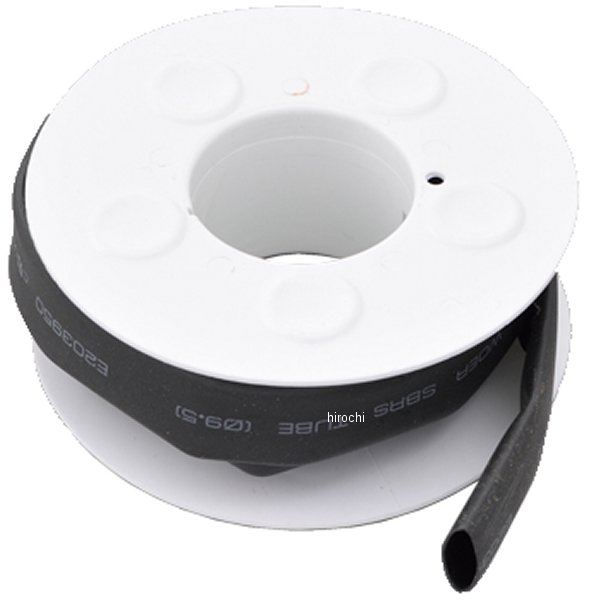 16066 デイトナ 熱収縮チューブ 9.5mm 1.2M 黒