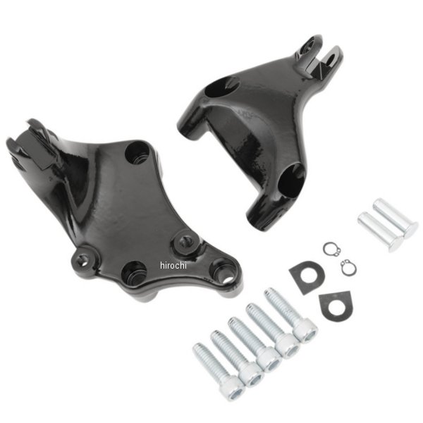 1620-1318 DRAG パッセンジャーペグ 取付金具 14年以降 XL 黒 50500270